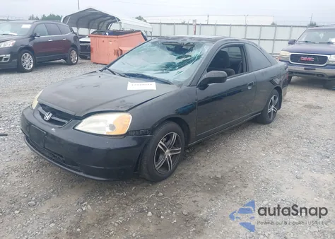 2003 Honda Civic Ex из США, поврежденный, VIN 1HGEM22933L086037